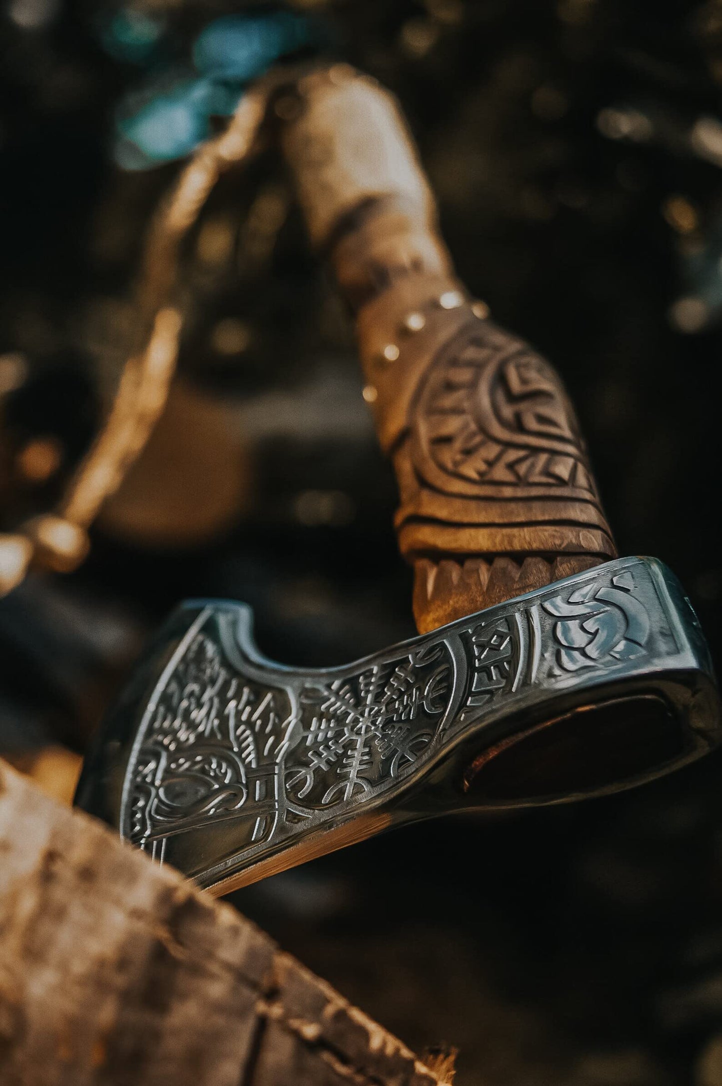 Forged Carbon Steel Viking Axe For Amazon Dropshipping