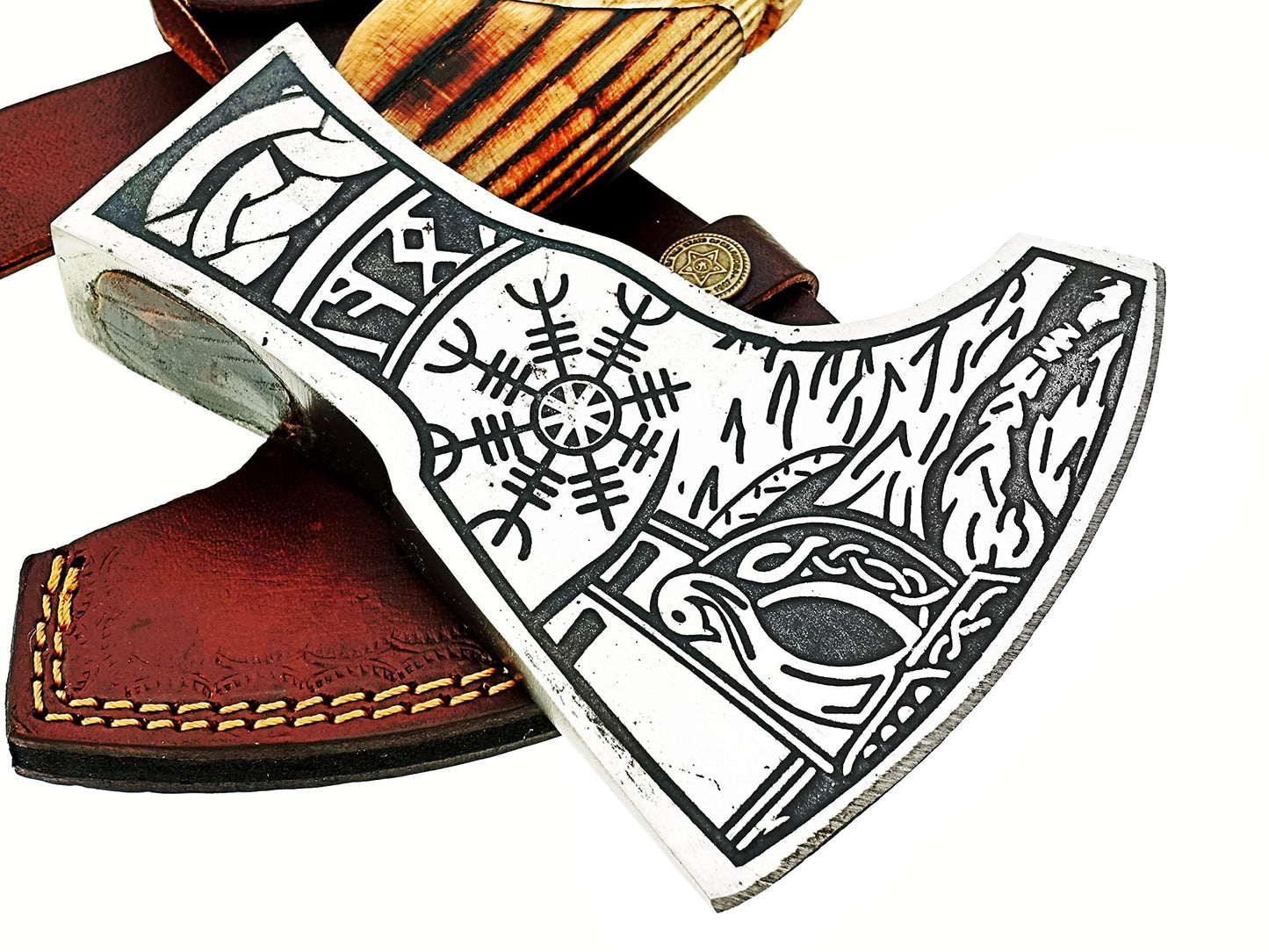 Forged Carbon Steel Viking Axe For Amazon Dropshipping
