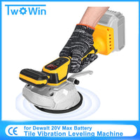 Tile Vibration Leveling Machine Portable Tiler Vibrator Tool 8 Adjustable Speed Suction Cup Digital Display for Dewalt 20V Max in USA