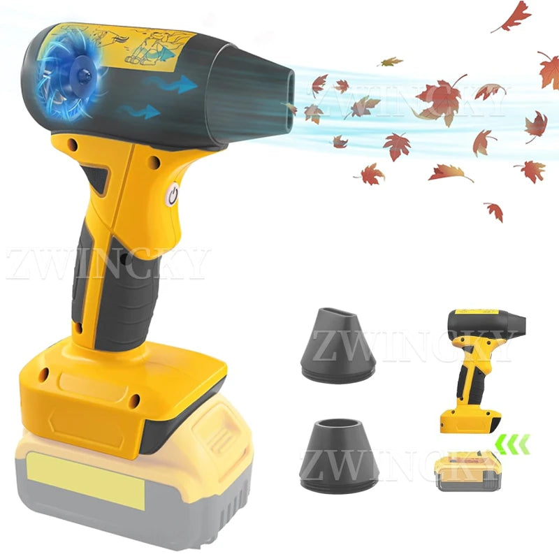 Brushless Jet Blower For Dewalt 18V 20V Battery 130000RPM 4-Speed Control Violent Turbo Fan Electric Air Duster (No Battery) in USA