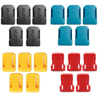 5Packs Tool Mount Storage Bracket For Makita/Bosch/Dewalt/Milwaukee 18V Li-ion Battery Tool Machine Drill Holder Slots Stand in USA