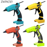 Hot Melt Glue Gun For Makita/DEWALT/BlackDecker/Milwaukee/Bosch 18V Lithium Battery Electric Repair Tool with 30pc Glue Sticks in USA