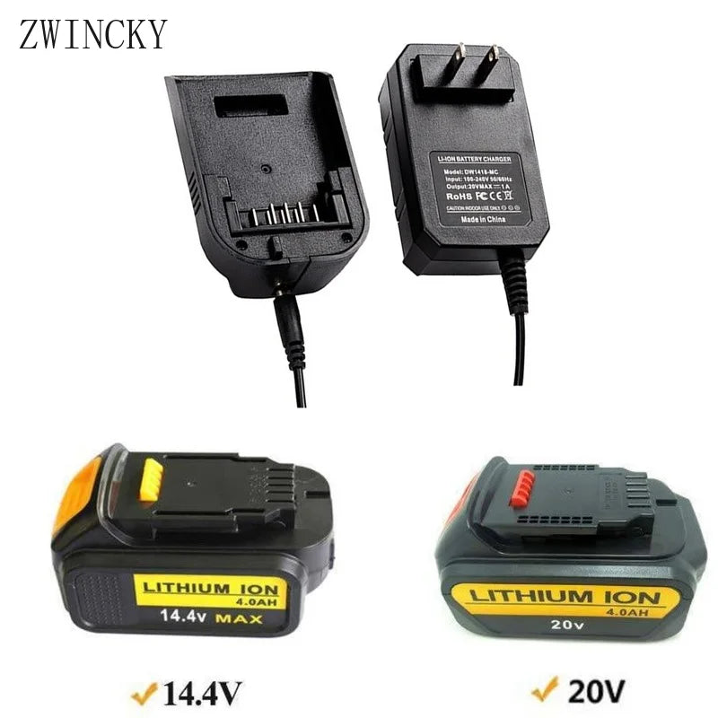 DCB118 Battery Charger For Dewalt 14.4V 20V Slide Style Lithium Battery Charger 1A for DCB107 DCB115 DCB112 DCB143 DCB206 in USA