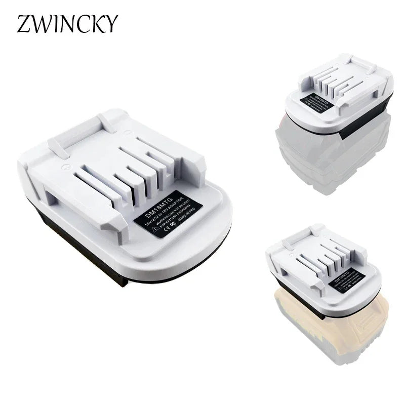 Replacement Adapter Converter for DeWalt Milwaukee 18V 20V Li-Ion Battery to for Makita G 18V BL1815G BL1813G Electric tools in USA