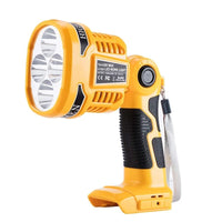 Cordless Flashlight LED Light Lamp For Dewalt 14.4V 18V 20V DCB140 DCB181 DCB200 Li-ion Battery Emergency Spotlight with USB in USA