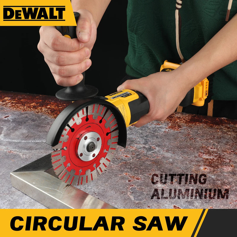 2025 DEWALT DCG405NT 100 - 125mm 18V Lithium - Powered Brushless Flat - Head Angle Grinder (Bare Tool) for Precision Cutting in USA