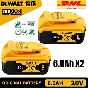 Power original DEWALT 5AH 6AH 9AH DCB609 18V 20V 60V lithium-ion battery for Dewalt DCB204 DCB205 DCB206 DCB609 DCB184 DCB200 in USA