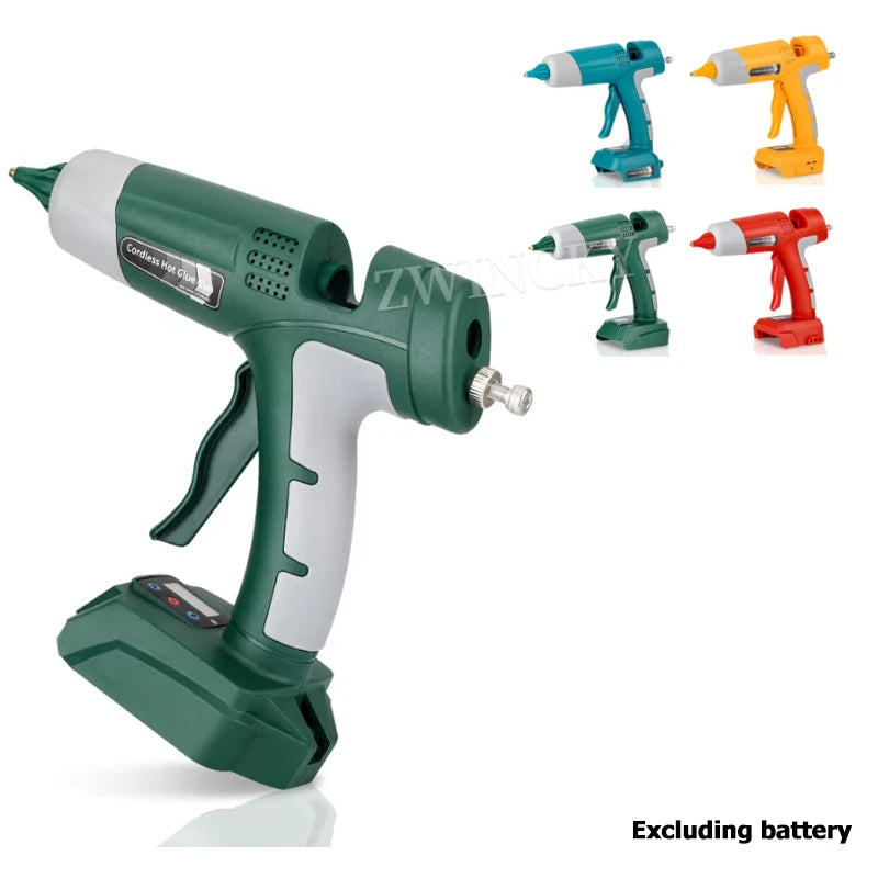 Cordless Hot Glue Gun for Makita/Dewalt/Bosch/Milwaukee 18V Battery 11mm Glue Sticks DIY Electric Heat Repair Tool Christmas in USA
