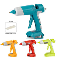 11mm Cordless Li-ion Hot Melt Glue Gun For Makita/Bosch/Milwaukee/Dewalt /Ryobi 18V Lithium Battery Electric Tools For Home DIY in USA