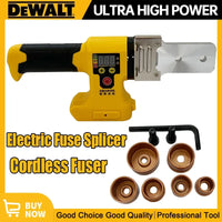Dewalt Electric Fuser Fuse Splicer Pipe Welding Machine Cordless Fuser PPR PE Soldering Iron Plastic Tube PP Heating Hot Melt in USA