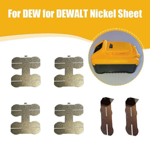 1 Set For DEW For DEWALT 20V Tool Battery DCB208 8.0AH Nickel Sheet Replacement Thickness Special Nickel Sheet High Quality in USA
