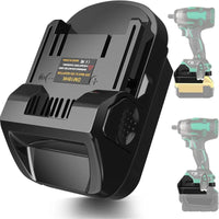 Battery Adapter Converter for Dewalt 20V or Milwaukee 18V Li-ion Battery to for Hitachi 18V Cordless Electric Drill Tools Use in USA