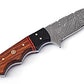 Merchants Knives Custom Handmade Hunting Knife Damascus