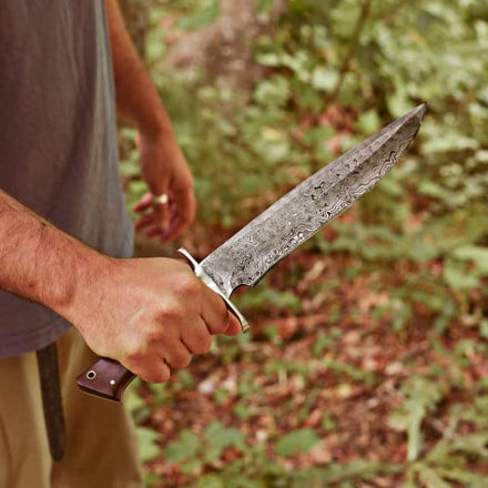 Fixed Blade Bushcraft Patriot Knife For Amazon FBA