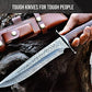 Fixed Blade Bushcraft Patriot Knife For Amazon FBA