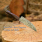 Viking Knife With Raven's Head 