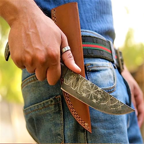 Camping Viking Knife: Carbon Steel Beauty For Amazon FBA