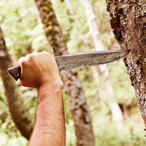 Fixed Blade Bushcraft Patriot Knife For Amazon FBA