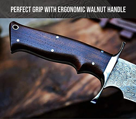 Fixed Blade Bushcraft Patriot Knife For Amazon FBA