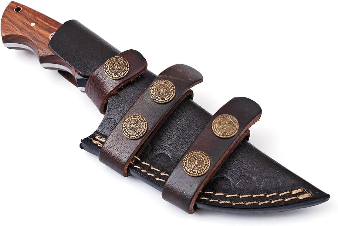 NIFDO Merchants Knives Custom Handmade Hunting Knife Damascus Steel Survival Knife Amazon FBA Product