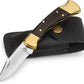 Buck Folding Hunter Ebony & Brass Perfection For Amazon FBA