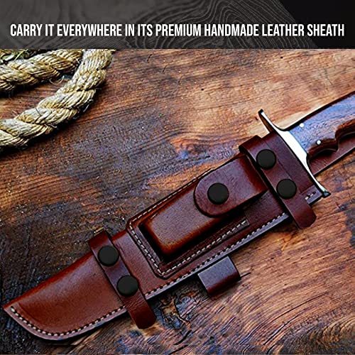Fixed Blade Bushcraft Patriot Knife For Amazon FBA
