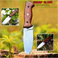 Nifdo Amazon Dropshipping Hunting Knife with Wooden Handle, Fixed Blade Tracker Knife Amazon FBA Product