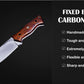 Nifdo Amazon Dropshipping Hunting Knife with Wooden Handle, Fixed Blade Tracker Knife Amazon FBA Product