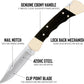 Buck Folding Hunter Ebony & Brass Perfection For Amazon FBA