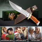  Hunting Knife with Leather Sheath