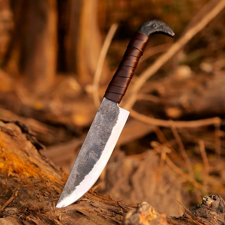 Viking Knife with Leather Sheath for Amazon FBA in USA