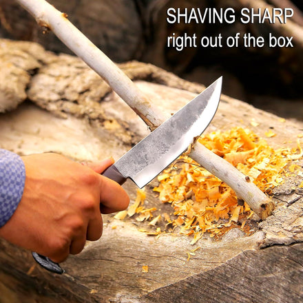 Viking Knife with Leather Sheath for Amazon FBA in USA