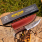 Viking Knife with Leather Sheath for Amazon FBA in USA