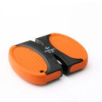 Portable Butterfly Knife Sharpener - Two-Stage Mini Tool For Amazon FBA