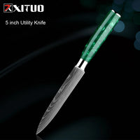 Japanese-Inspired Mastery Stainless Steel Kitchen Knife Set For amazon FBA