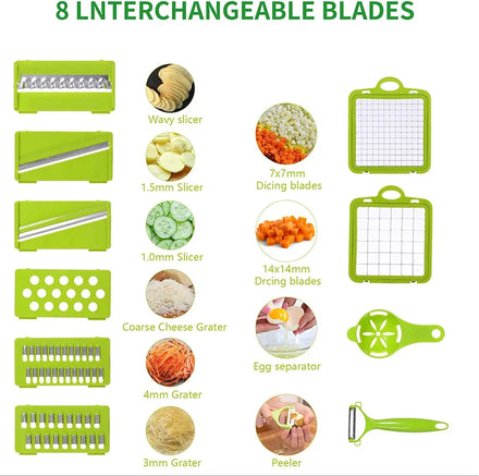 Multifunctional Vegetable Cutter & Chopper: Kitchen Gadget Marvel For Amazon FBA