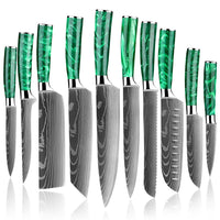 Japanese-Inspired Mastery Stainless Steel Kitchen Knife Set For amazon FBA