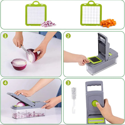 Multifunctional Vegetable Cutter & Chopper: Kitchen Gadget Marvel For Amazon FBA