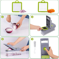 Multifunctional Vegetable Cutter and Chopper For amazon FBA