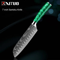 Japanese-Inspired Mastery Stainless Steel Kitchen Knife Set For amazon FBA