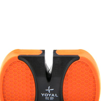 Portable Butterfly Knife Sharpener - Two-Stage Mini Tool For Amazon FBA