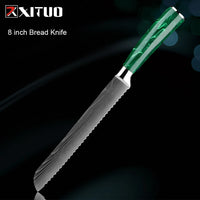 Japanese-Inspired Mastery Stainless Steel Kitchen Knife Set For amazon FBA