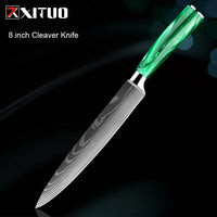 Japanese-Inspired Mastery Stainless Steel Kitchen Knife Set For amazon FBA