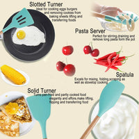 12-Piece Green Silicone Kitchen Gadget Set For Amazon FBA