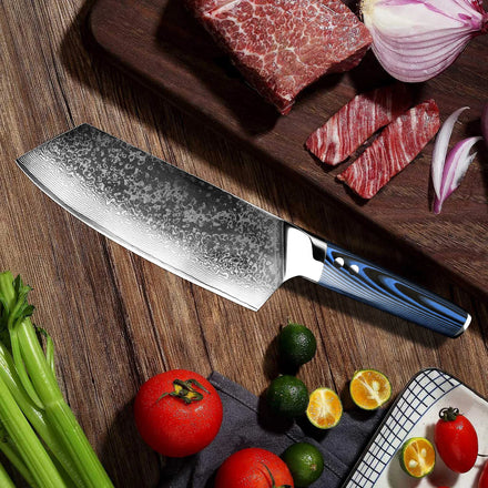 Slicing Damascus Steel Japanese Chef Knife Product for amazon FBA