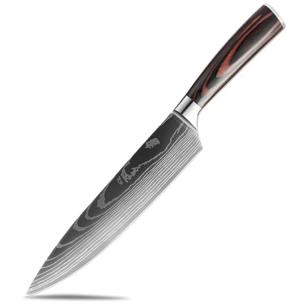 Japanese Damascus Chef Knife Set For Amazon FBA