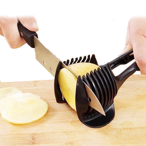 Handheld Kitchen Cutter for Onions, Potatoes, and More For amazon Dropshipping