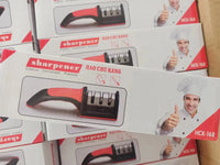 Precision Knife Sharpener with Wolfram Steel and Ceramic Stone For Amazon FBA