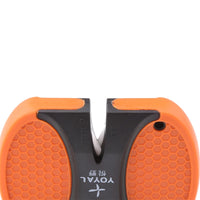 Portable Butterfly Knife Sharpener - Two-Stage Mini Tool For Amazon FBA