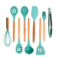 Wooden Elegance Silicone Kitchen Utensil Set with Holder for Amazon FBA.jpg
